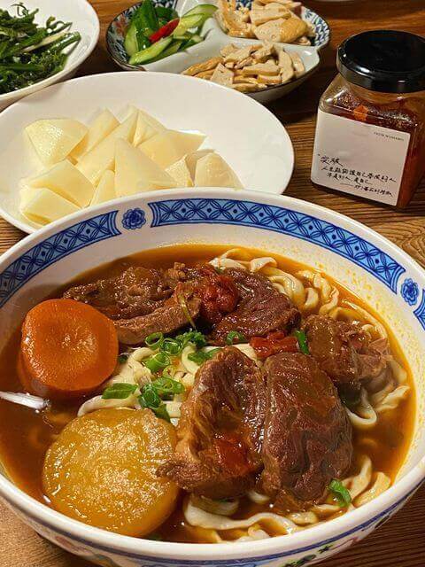 有家感覺的牛肉麵
