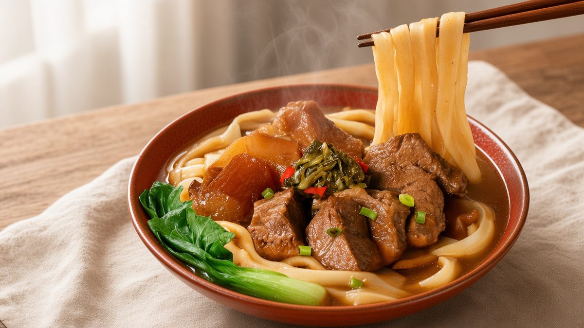 萬萬兩 紅燒酸菜雙拼牛肉麵